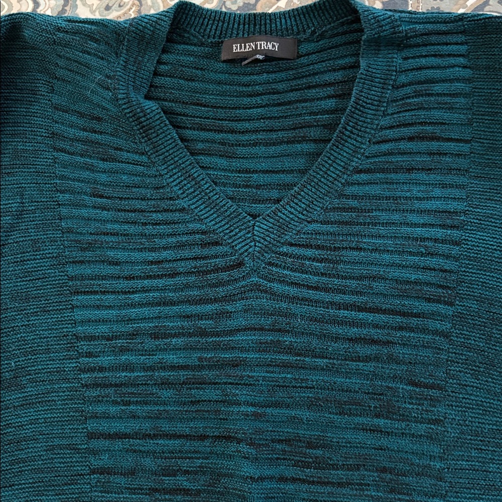 Comfy Cotton-blend Sweater...great color + design!